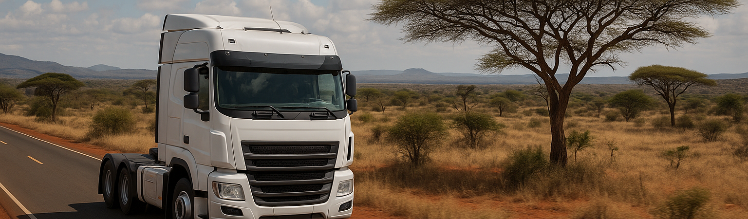 Camión en Carretera Africana